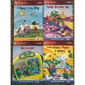 Leap Reader‎ books, bundle of 4